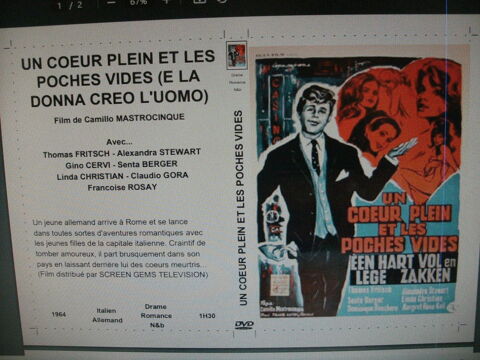 Film :   Un coeur plein et les poches vides   VO 40 Saint-Médard-en-Jalles (33)