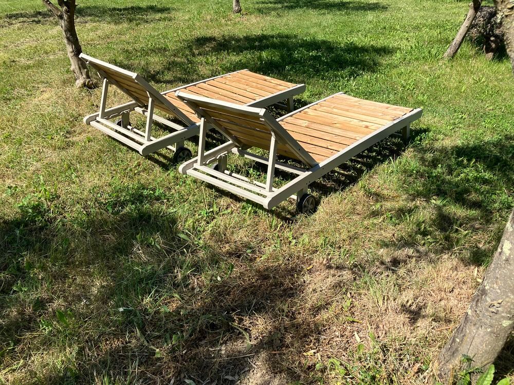Transat piscine bois Meubles