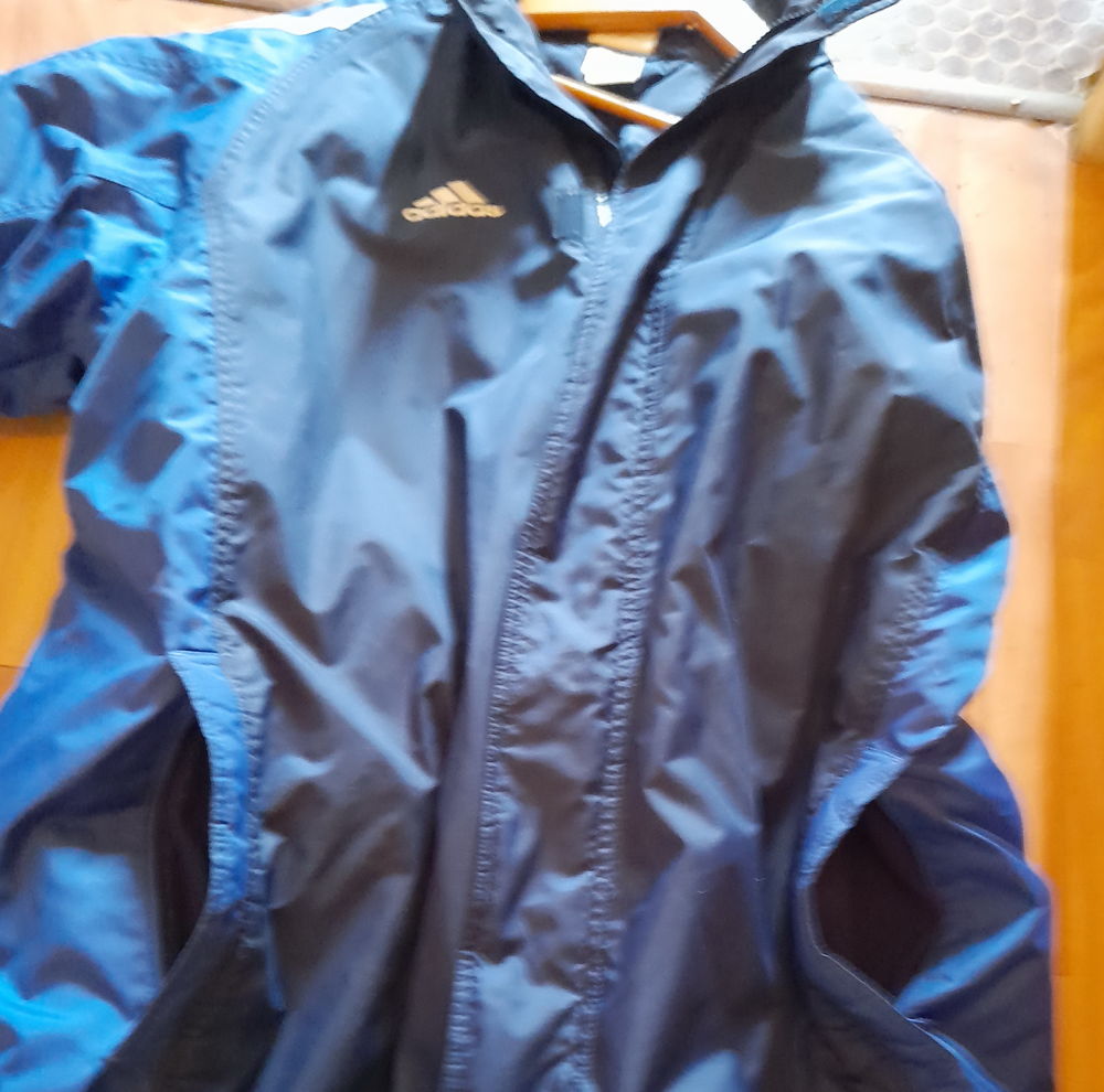 ANORAK DOUDOUNE PARKA ADIDAS BLEUE entre L et XXL Vtements