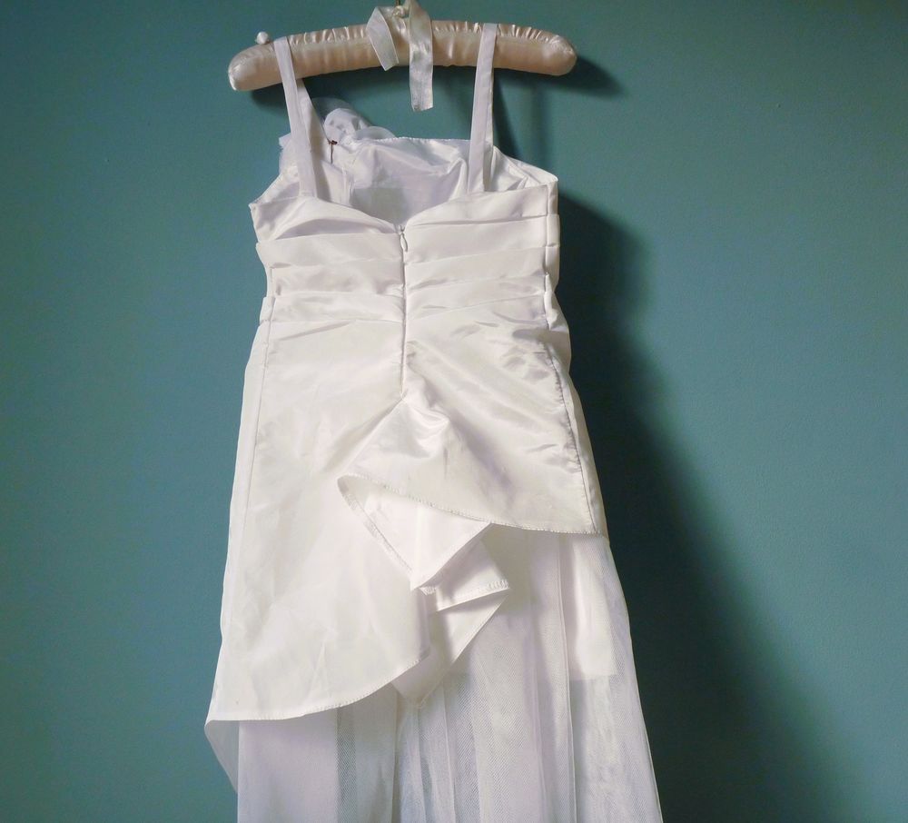 Robe Fille blanche ceremonie Emma la folie 2 ans rose TBE Vêtements enfants