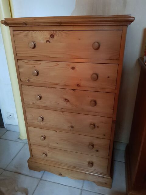 Commode semainier 6 tiroirs Interior's . 290 Viroflay (78)