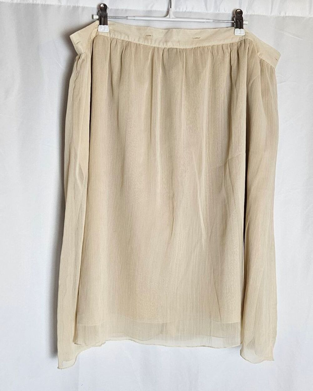 Jupe femme beige boutonn&eacute;e Daisy.jee 3 suisses Taille 46 Vêtements