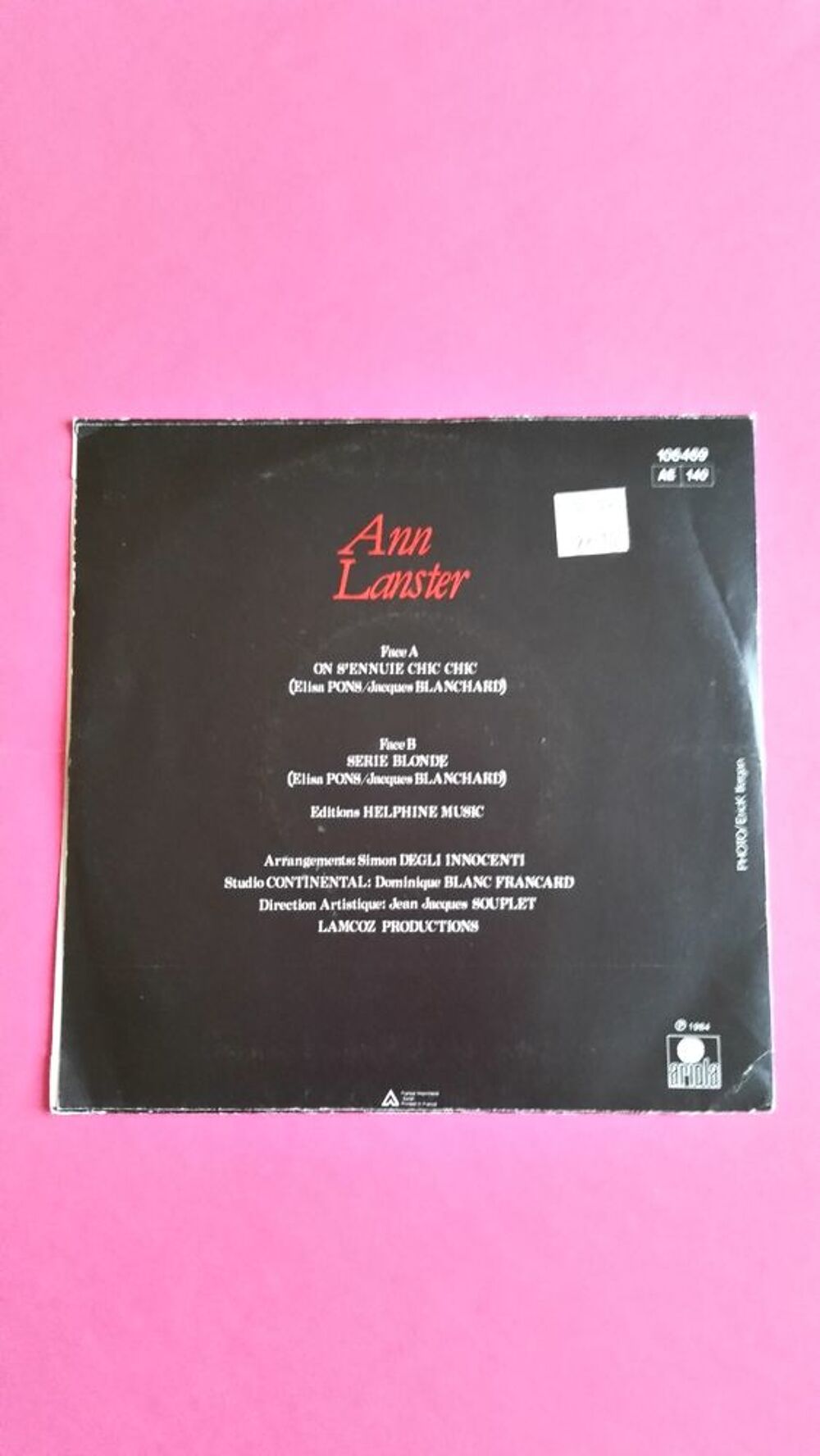 ANN LANSTER CD et vinyles