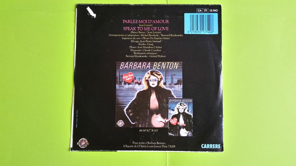 BARBARA BENTON CD et vinyles