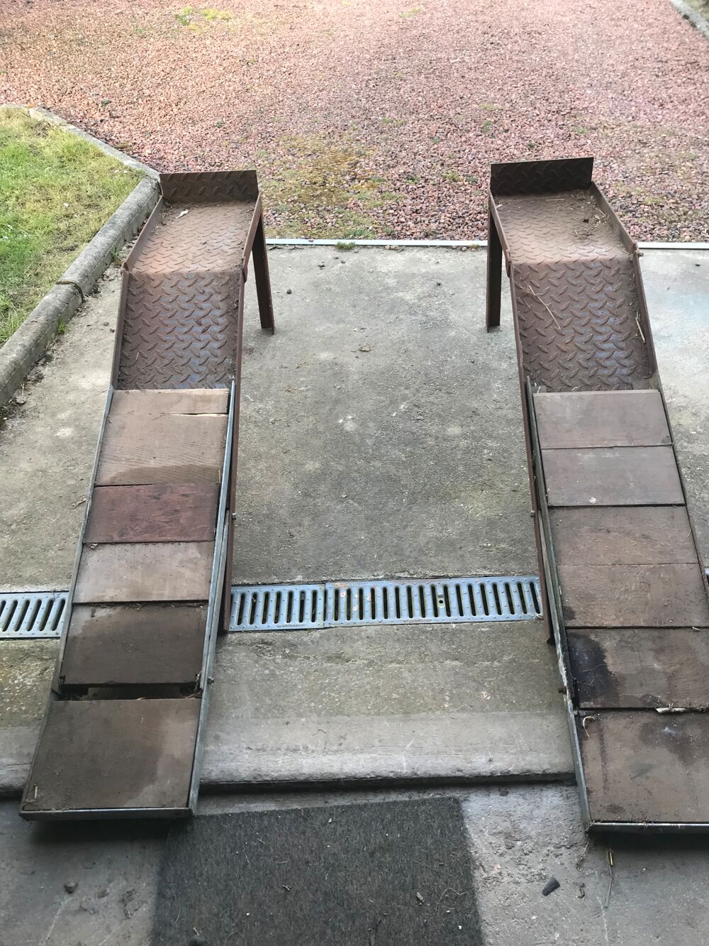 RAMPES POUR AUTOMOBILE Bricolage