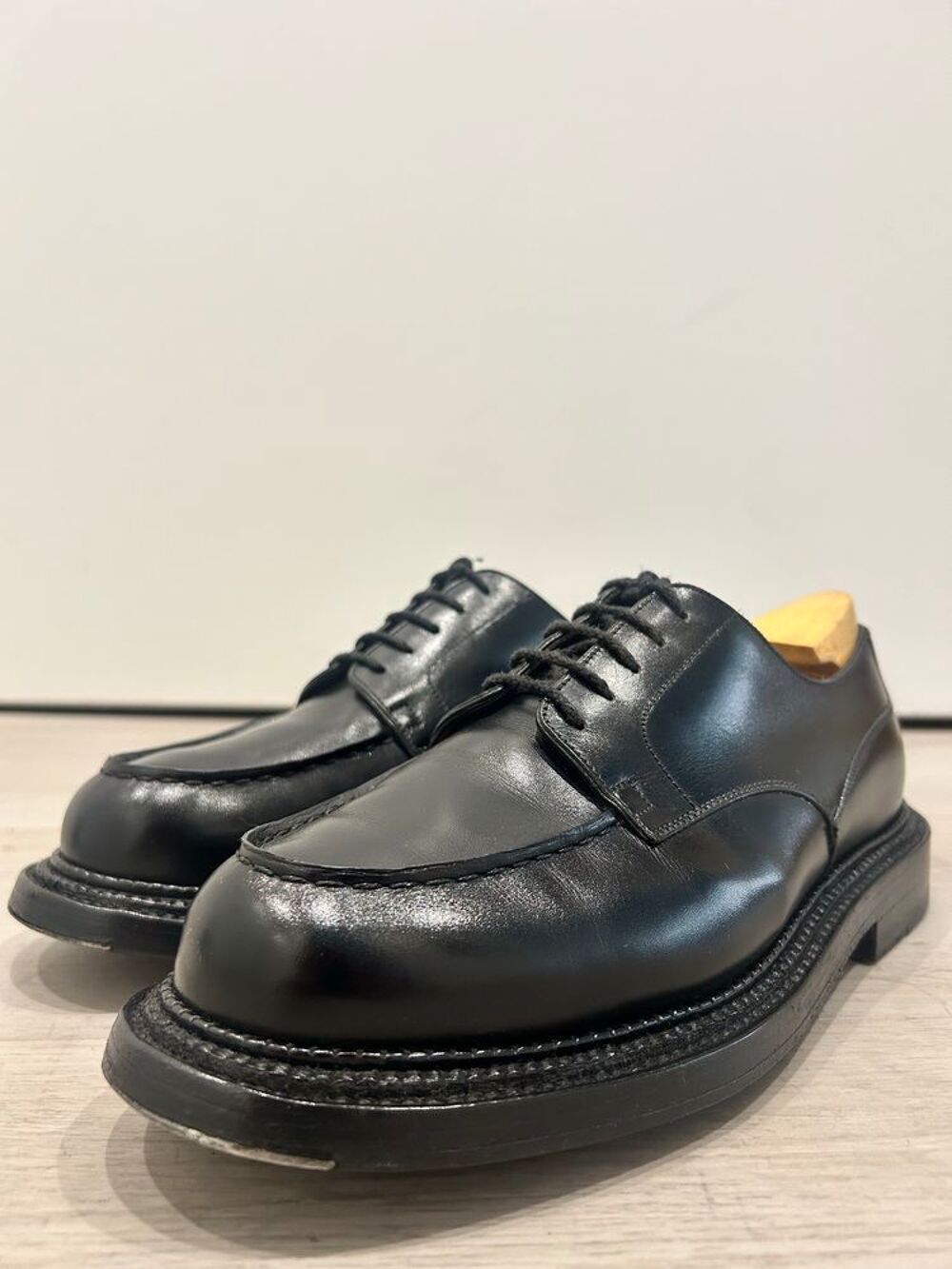 Derby Golf 641 Triple Semelle JM Weston Noir - 6.E - T.40 Chaussures