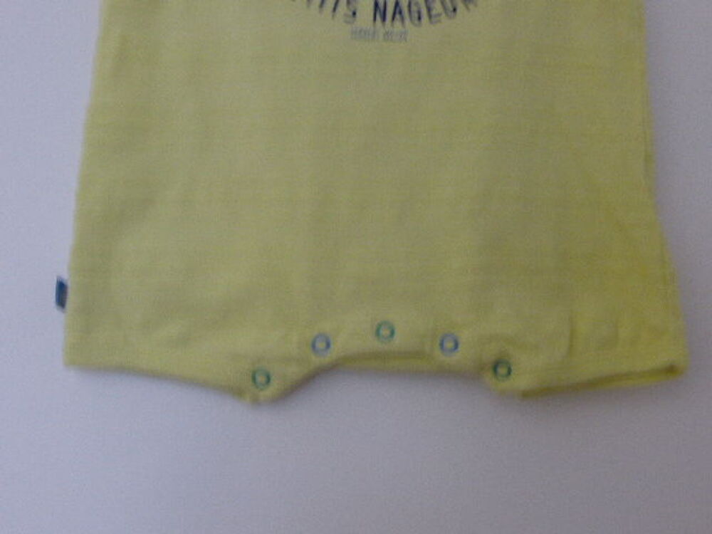 Sergent Major barboteuse bloomer &eacute;t&eacute; jaune 24 mois Vêtements enfants