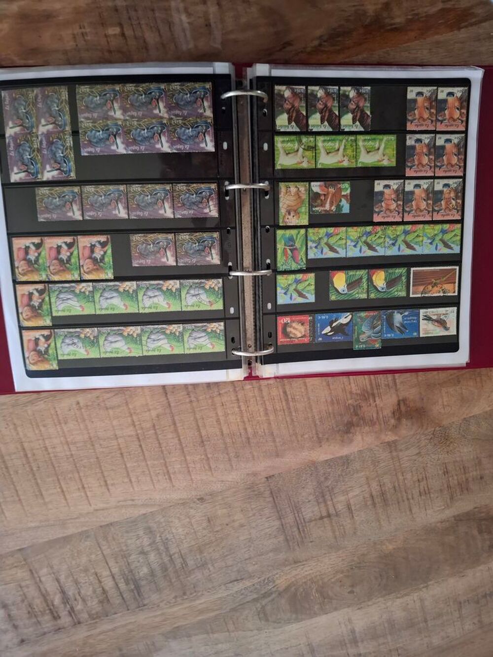 Collection de timbres fran&ccedil;ais 