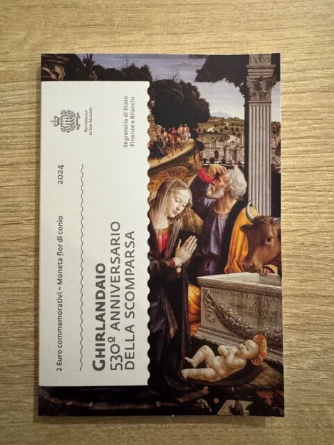 2 euro Saint-Marin 2024 Ghirlandaio 30 Houdemont (54)