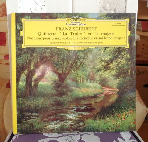 LP Franz SCHUBERT : La truite - DG 636 488 - Code X 9 Argenteuil (95)