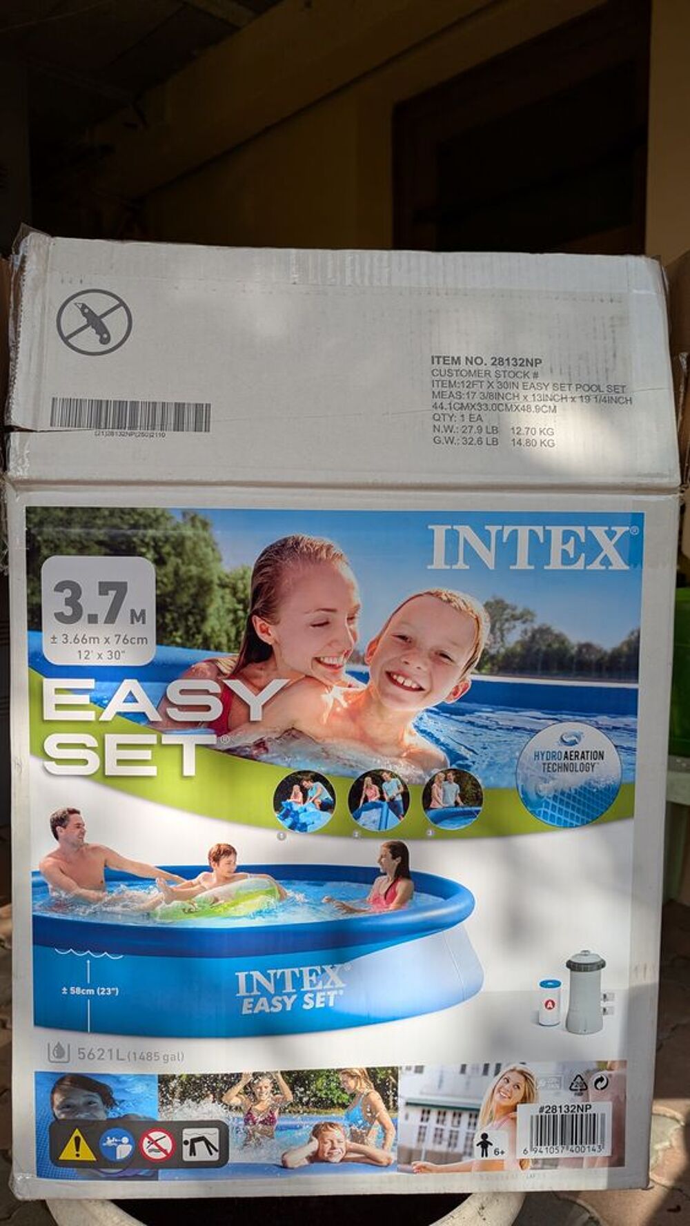 Piscine Intex Jardin