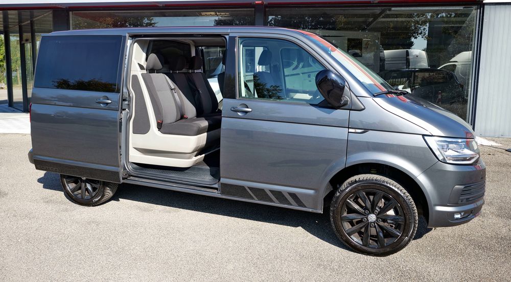 Transporter 204cv 4 motion pro cab 5 places 2018 occasion 16200 Jarnac