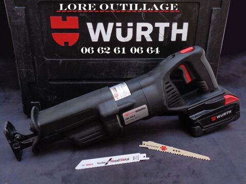 WURTH SBS 28-A / Scie sabre 28v 360 Cagnes-sur-Mer (06)
