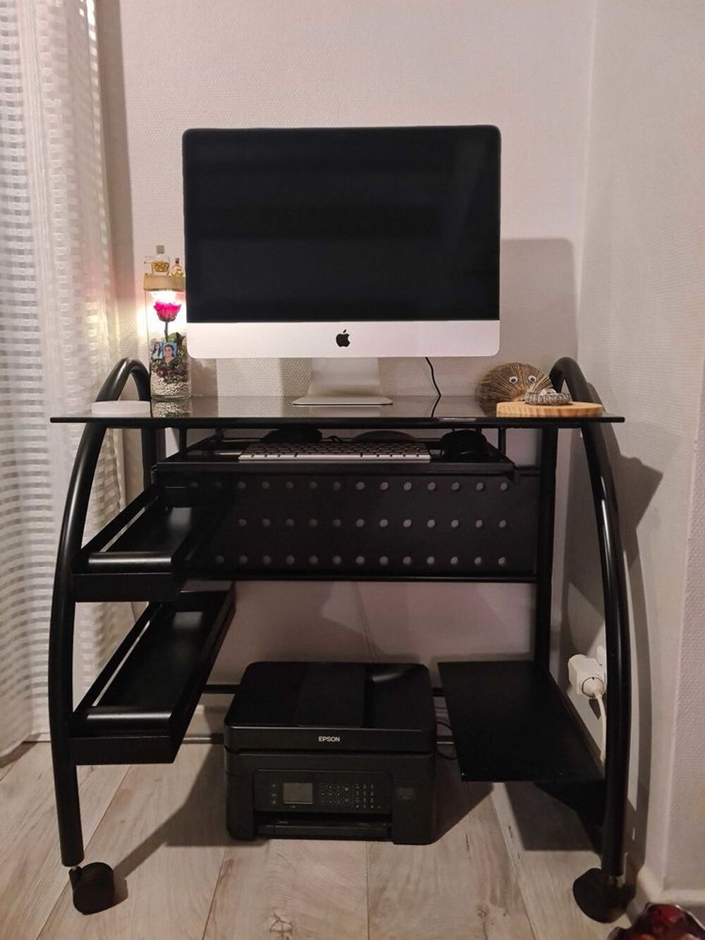 bureau en verre Meubles