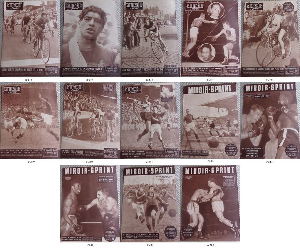 Miroir Sprint ann&eacute;e 1951 