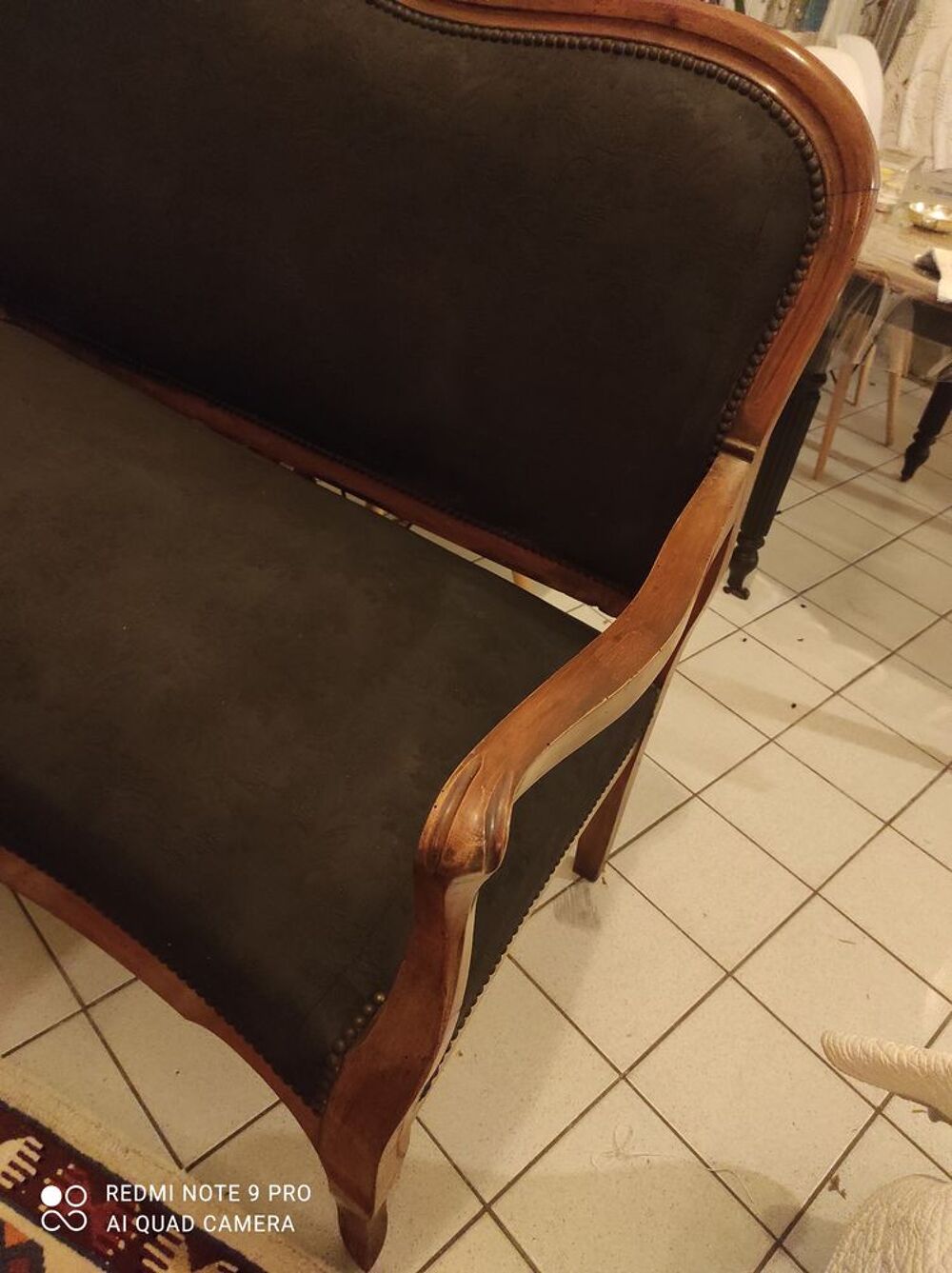 Banquette Proven&ccedil;ale 19em &eacute;poque Napol&eacute;on 3 Meubles
