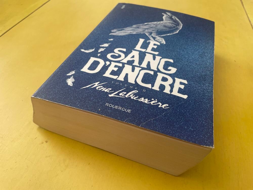 Le Sang D'encre - Tome 2 - Nena Labussi&egrave;re _ Livres et BD