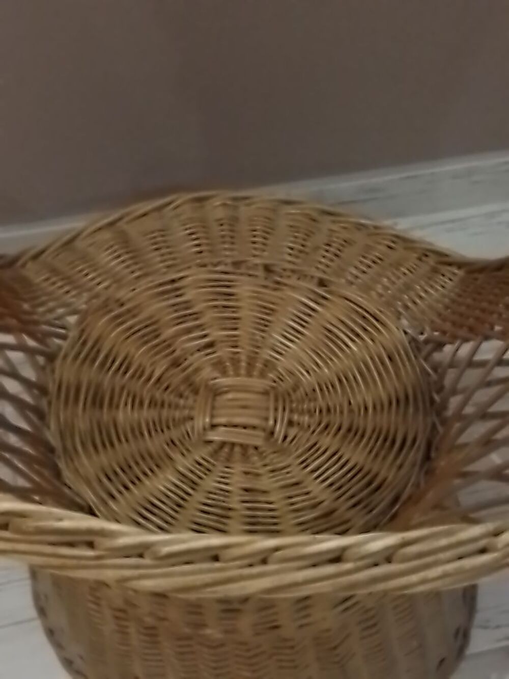 Fauteuil en osier Meubles