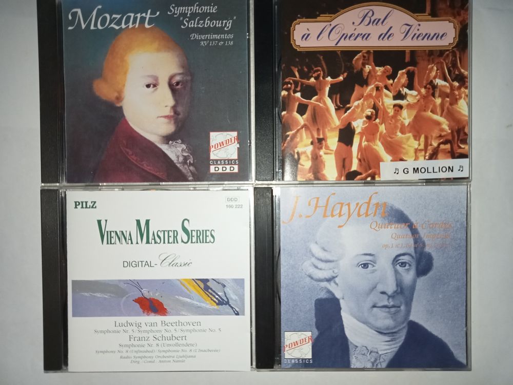 (A1) Lot de 48 CD - Musique Classique, Baroque CD et vinyles