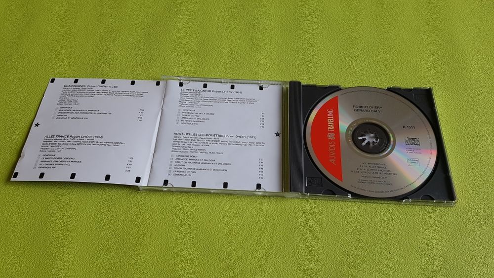 ROBERT DH&Eacute;RY / G&Eacute;RARD CALVI CD et vinyles