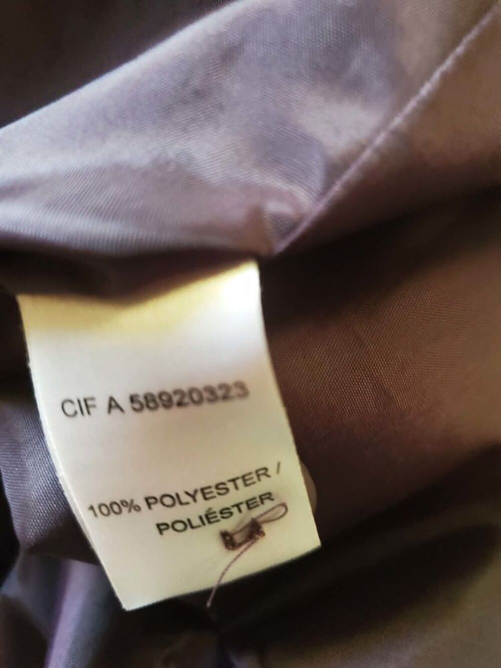 VESTE FEMME TAILLE 48 PRUNE Vêtements