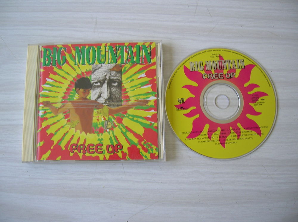 CD BIG MOUNTAIN Free Up CD et vinyles