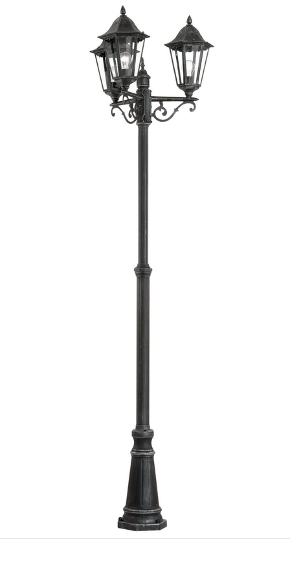 lampadaire exterieur fonte aluminium h 2200 mm Bricolage