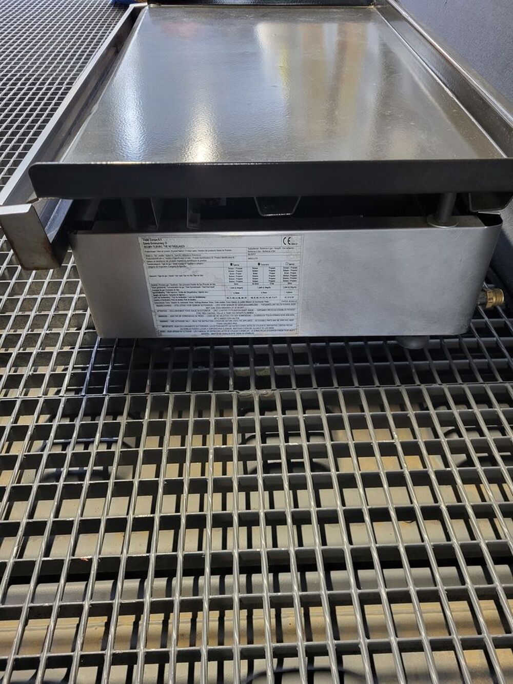 PLANCHA &agrave; GAZ 3 FEUX Electroménager