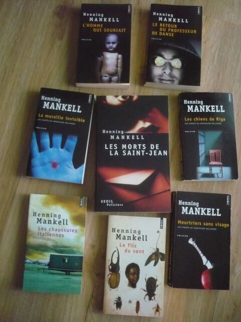 LOT DE 11 LIVRES de HENNING MANKELL 9 Pessac (33)