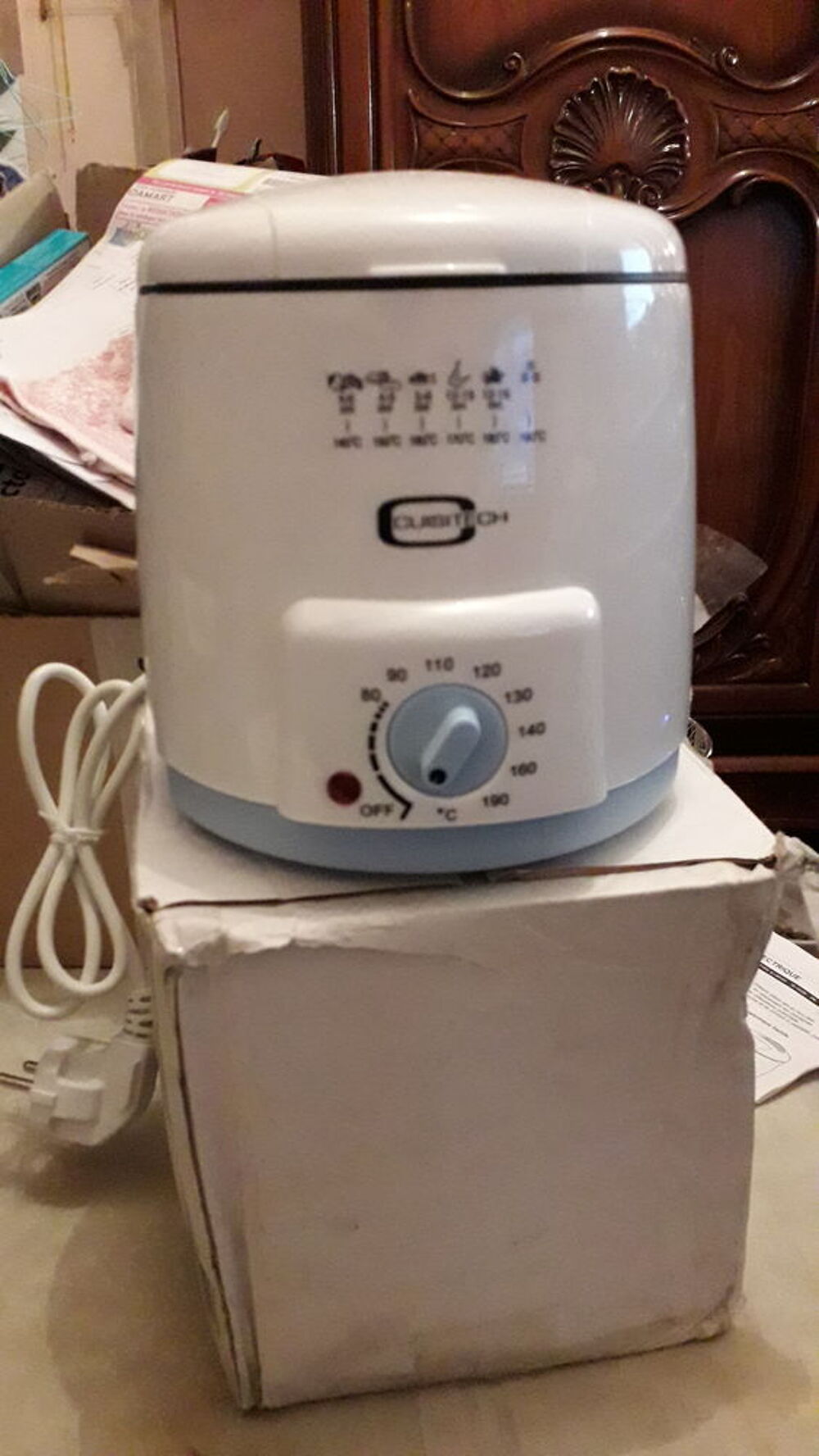 MINI FRITEUSE pour 1 personne ou 2 ULTRA PRATIQUE TOUTE NEUV Electroménager