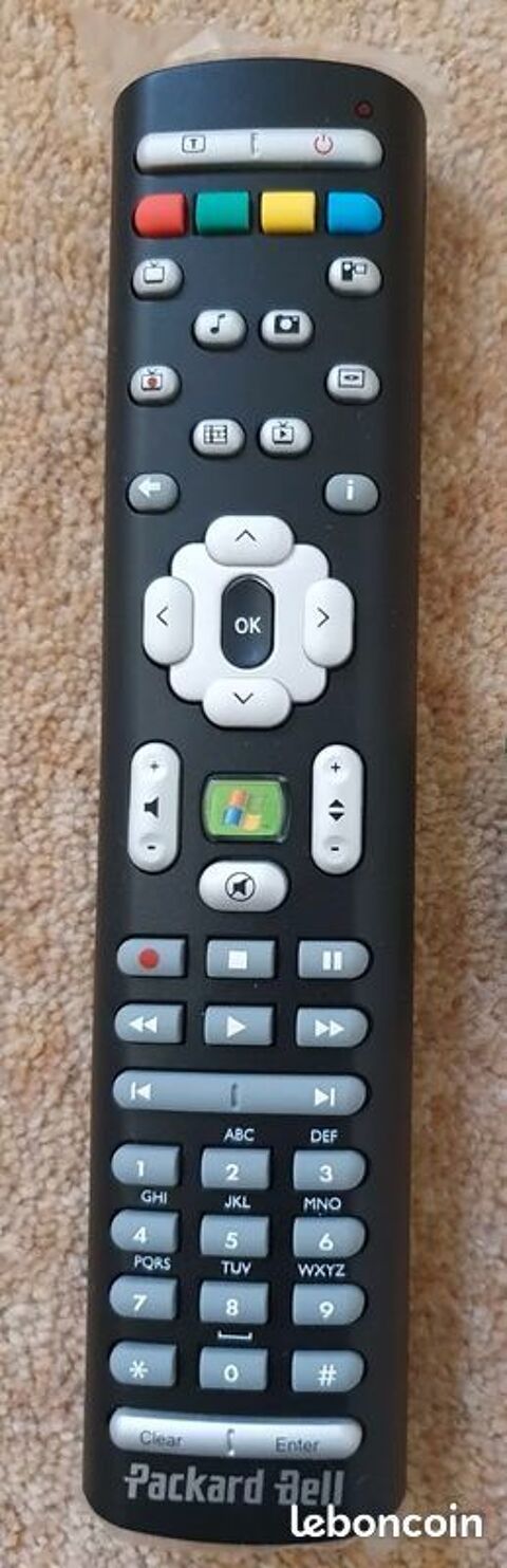 T�l�commande Packard Bell RF MCE 15 Beauchamp (95)