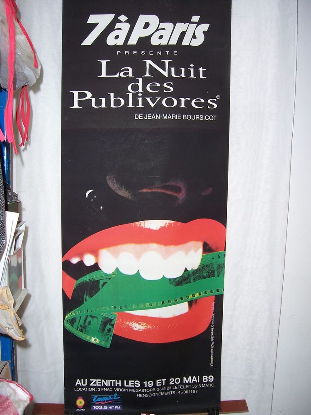 Affiches cin&eacute;ma ann&eacute;es 80 