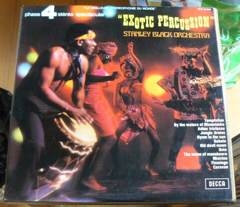 LP STANLEY BLACK ORCHESTRA : Exotic percussion - Decca 9 Argenteuil (95)