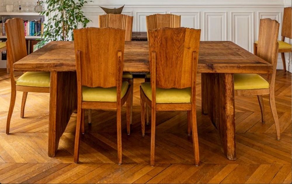 Table en ch&ecirc;ne massif en tr&egrave;s bon &eacute;tat Meubles
