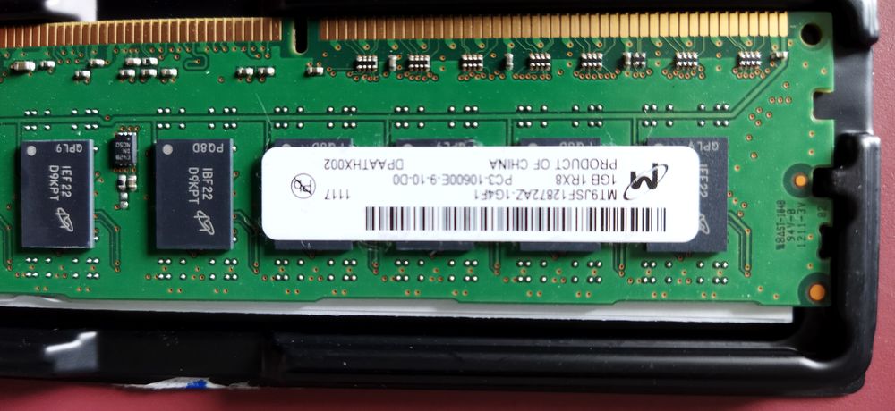 BARRETTE DE MEMOIRE 1 GB Matériel informatique