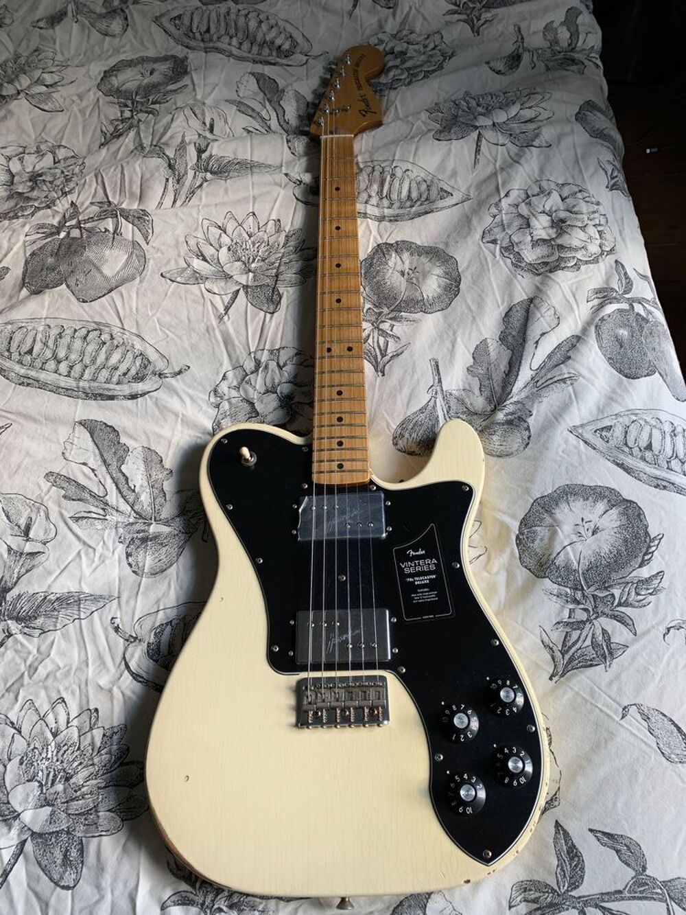 FENDER Road Worn '70s Telecaster Deluxe (MEX, MN) - olympic Instruments de musique