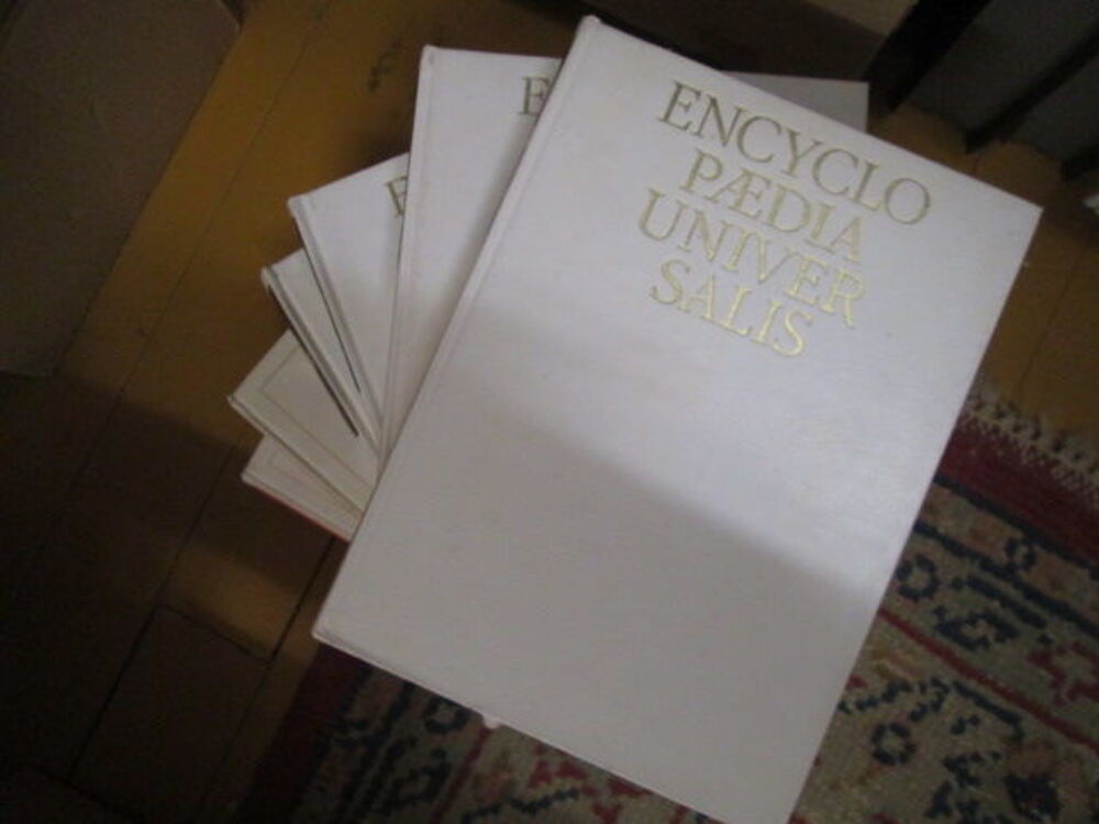 Encyclop&eacute;die Universalis ann&eacute;es 1983-1988 Livres et BD