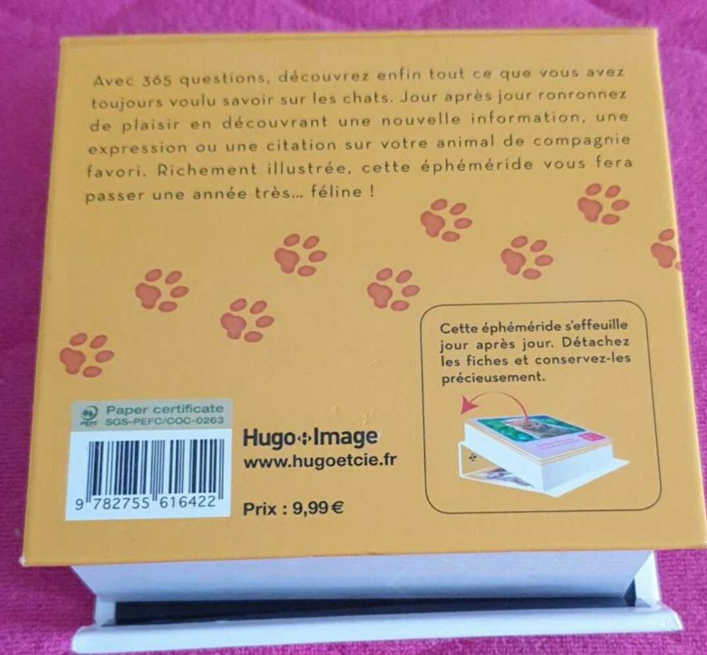 Une question de chat par jour Livres et BD