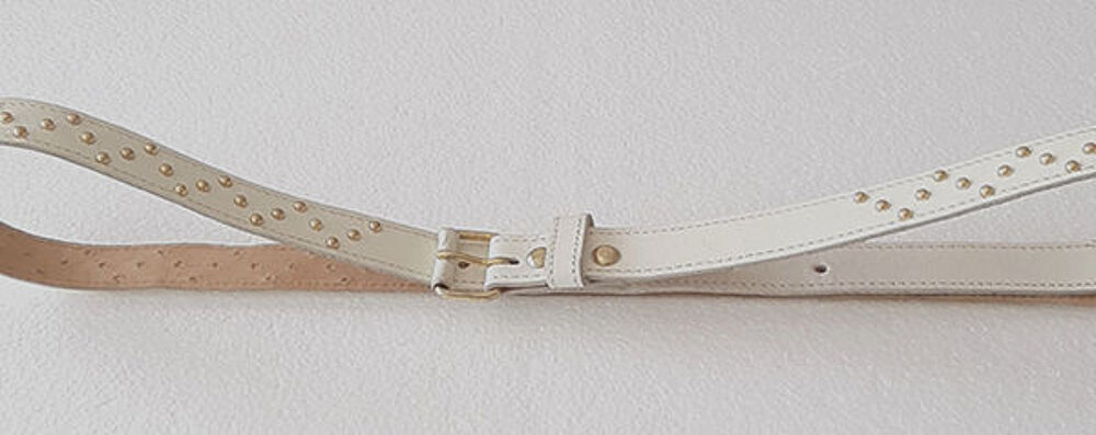 Ceinture Cuir Femme Blanche Vêtements