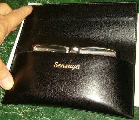 etui lunettes mixte noir SENSAYA 10 Versailles (78)