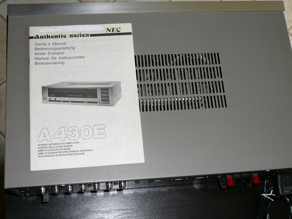 Amplificateur st&eacute;r&eacute;o Hi-fi st&eacute;r&eacute;o 45 W RMS Audio et hifi