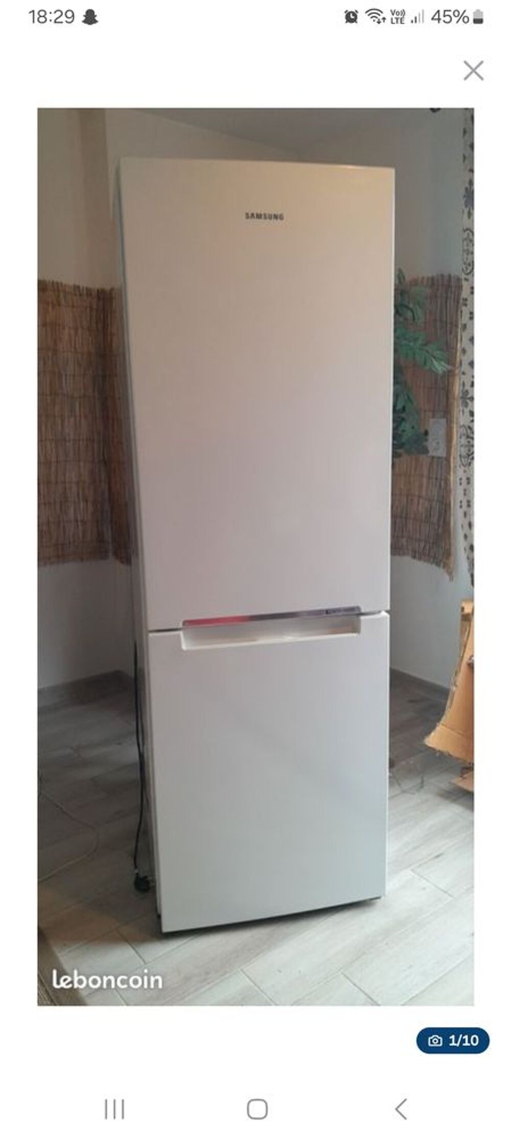 R&eacute;frig&eacute;rateur Cong&eacute;lateur Electroménager
