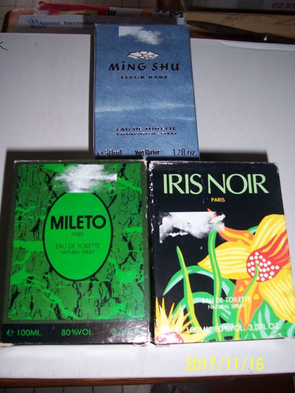 Miniature flacon parfum neuf 
