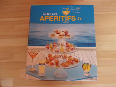 Plateau apéritif 3 étages en verre (Neuf) 18 Ardoix (07)