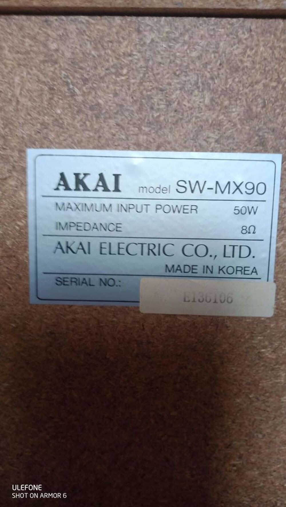 Hauts parleurs Akai Audio et hifi