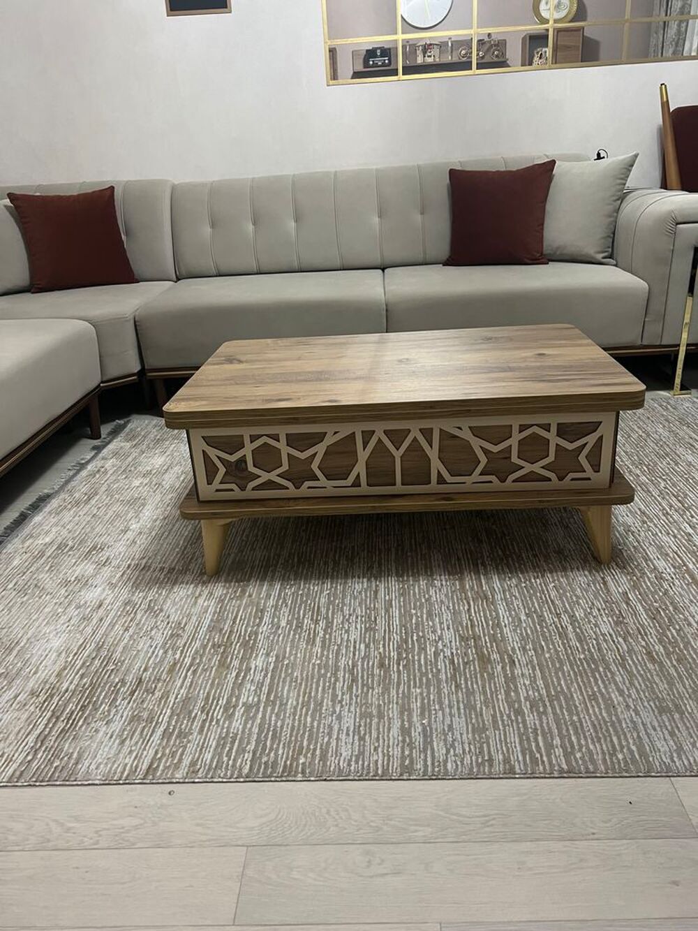 Table basse relevable extensible Meubles