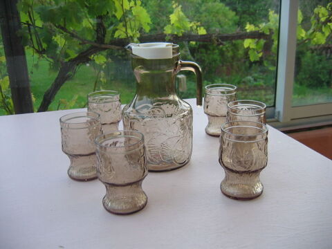 Service Jus de Fruits Verres & Carafe 15 Le Vernois (39)