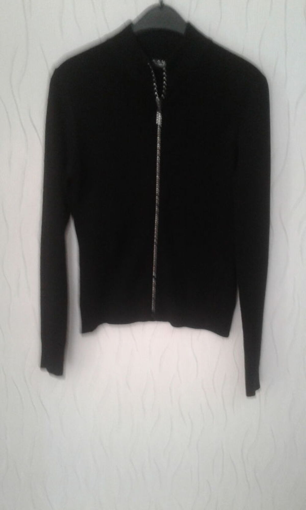 Gilet Noir Sara Fashion T.XL Vêtements