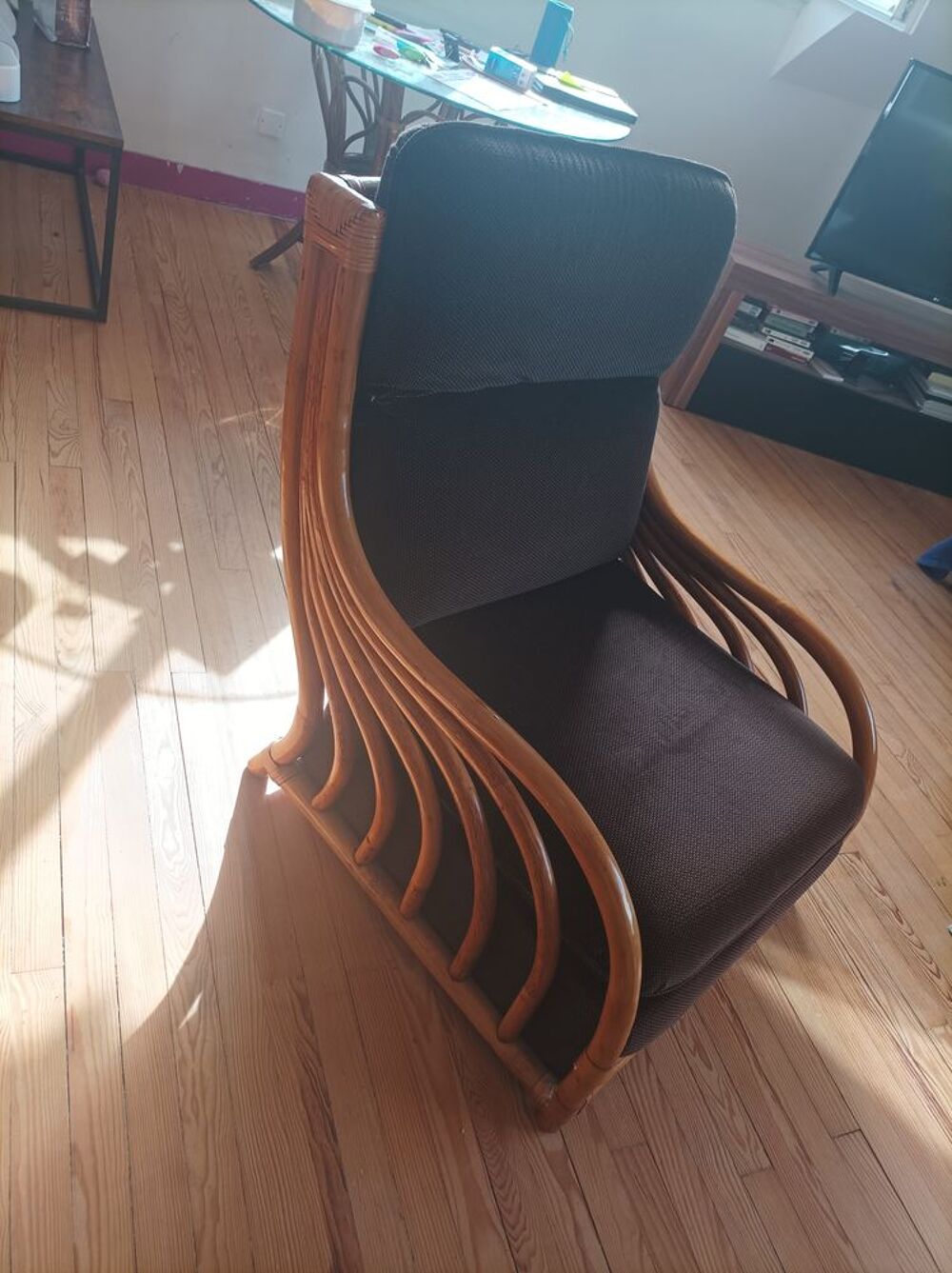 Fauteuil rotin MAUGRION FRANCE Meubles