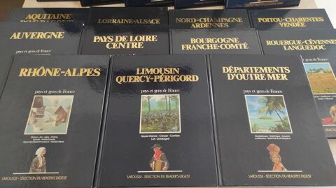 Encyclopdies Pays et gens de France - Lot de 16 volumes  30 Metz (57)
